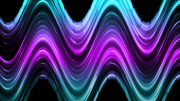 抽象的なカラフルな波状の背景 — ストック写真