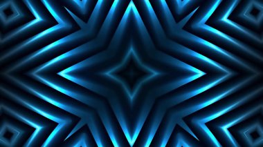 Geometrik mavi ışıklar arka plan 