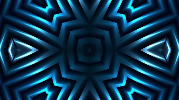 abstract Geometric blue lights background