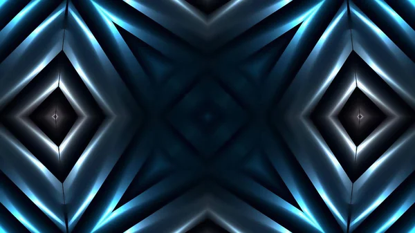 Abstract Geometrische Blauwe Lichten Achtergrond — Stockfoto