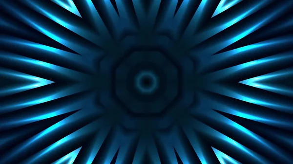 Abstract Geometric Blue Lights Background — Stock Photo, Image