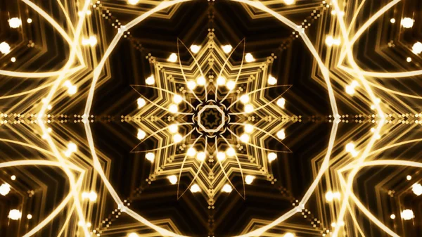 Абстрактный Фон Золотых Огней — стоковое фото