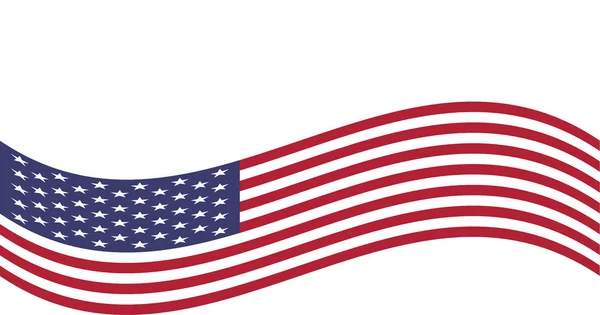 Americká Vlajka Zblízka — Stock fotografie