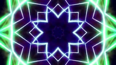 Soyut kaleidescopic club, parti, tv şovları, konserler, müzik korumaları, gece kulüpleri, diskolar ve trance olayları partilerde vj projeksiyonları için sahne ışıkları uygundur.