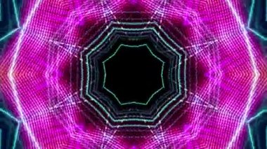 Soyut kaleidescopic club, parti, tv şovları, konserler, müzik korumaları, gece kulüpleri, diskolar ve trance olayları partilerde vj projeksiyonları için sahne ışıkları uygundur.