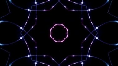 Soyut kaleidescopic club, parti, tv şovları, konserler, müzik korumaları, gece kulüpleri, diskolar ve trance olayları partilerde vj projeksiyonları için sahne ışıkları uygundur.