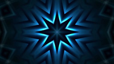 Geometrik mavi ışıklar arka plan 