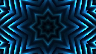 Geometrik mavi ışıklar arka plan 