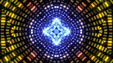 Soyut kaleidescopic club, parti, tv şovları, konserler, müzik korumaları, gece kulüpleri, diskolar ve trance olayları partilerde vj projeksiyonları için sahne ışıkları uygundur.