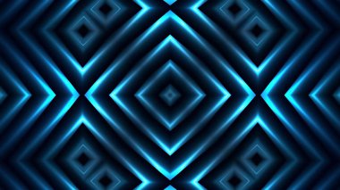 Geometrik mavi ışıklar arka plan 