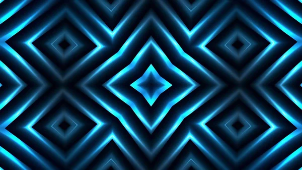 Abstracto Geométrico Azul Luces Fondo —  Fotos de Stock