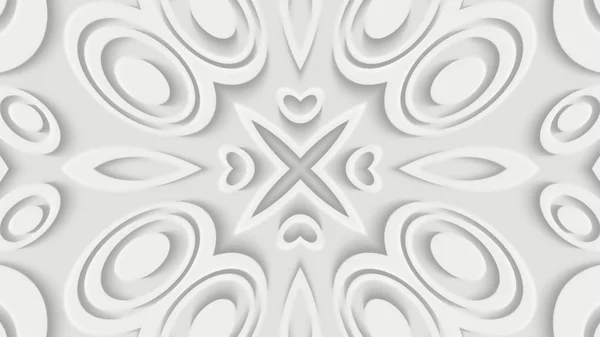 Decorativo Elegante Fundo Branco — Fotografia de Stock
