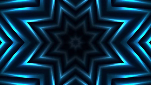 Abstrakte Geometrische Blaue Lichter Hintergrund — Stockfoto