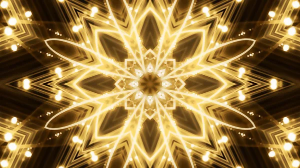 抽象的な金ライト背景 — ストック写真