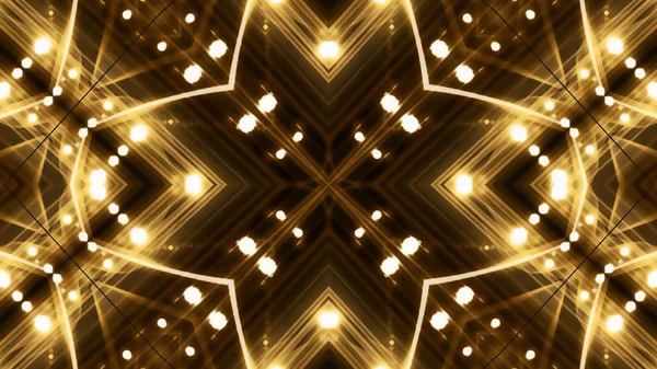 Abstracte Gouden Lichten Achtergrond — Stockfoto
