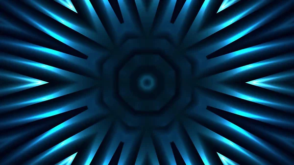 Abstract Geometric Blue Lights Background — Stock Photo, Image