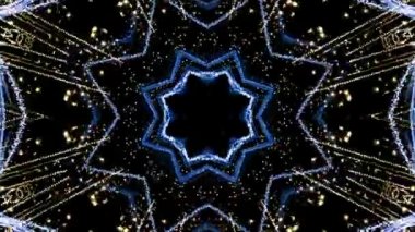 Soyut kaleidescopic club, parti, tv şovları, konserler, müzik korumaları, gece kulüpleri, diskolar ve trance olayları partilerde vj projeksiyonları için sahne ışıkları uygundur.