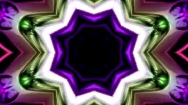 Soyut kaleidescopic club, parti, tv şovları, konserler, müzik korumaları, gece kulüpleri, diskolar ve trance olayları partilerde vj projeksiyonları için sahne ışıkları uygundur.