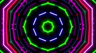 Soyut kaleidescopic club, parti, tv şovları, konserler, müzik korumaları, gece kulüpleri, diskolar ve trance olayları partilerde vj projeksiyonları için sahne ışıkları uygundur.