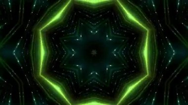 Soyut kaleidescopic club, parti, tv şovları, konserler, müzik korumaları, gece kulüpleri, diskolar ve trance olayları partilerde vj projeksiyonları için sahne ışıkları uygundur.