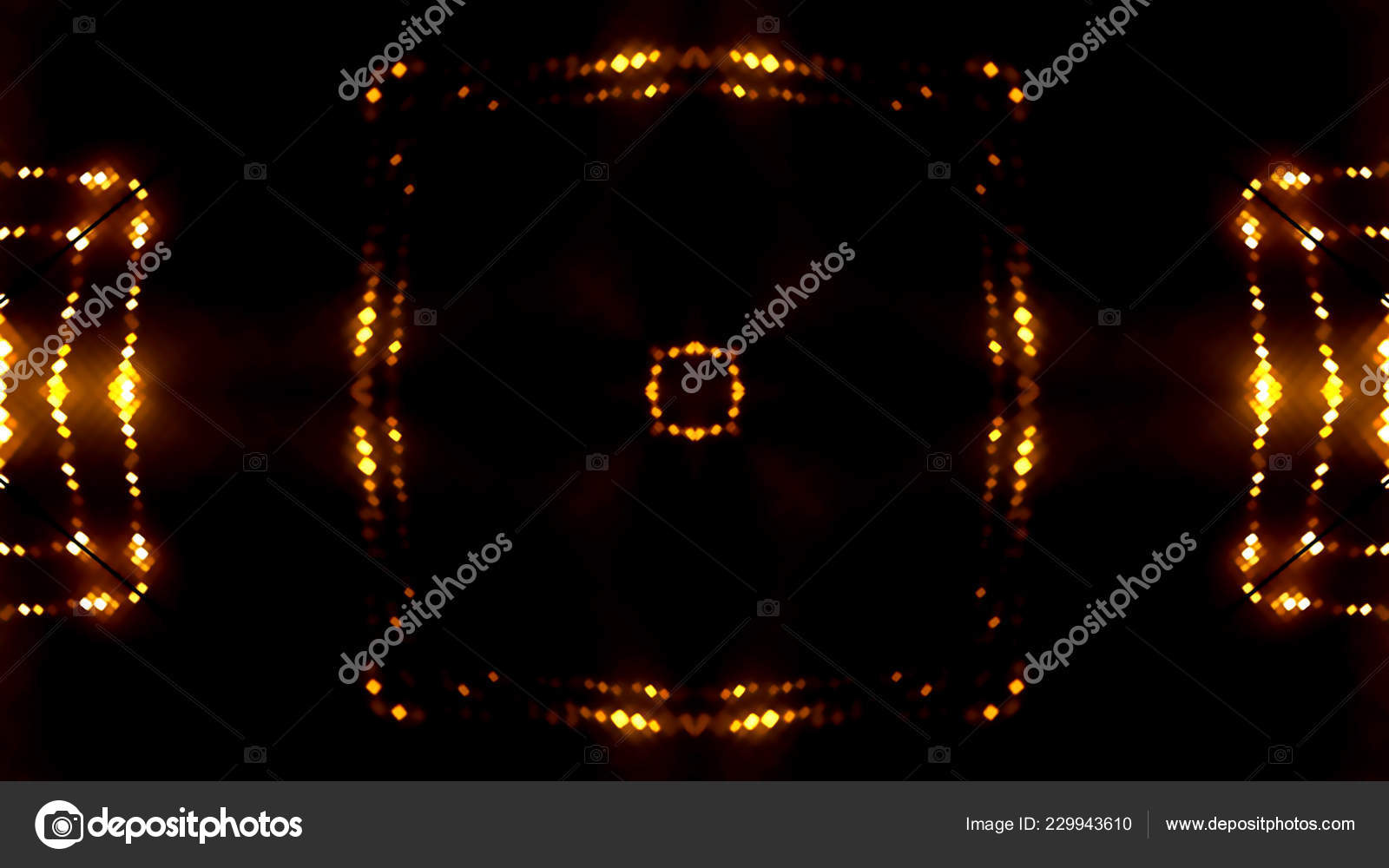 Ouro Clube Luzes Fundo Stock Photo C Catsence 229943610