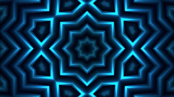 Geometrische Blauwe Lichten Achtergrond — Stockfoto