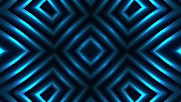 Geometrische Blaue Lichter Hintergrund — Stockfoto