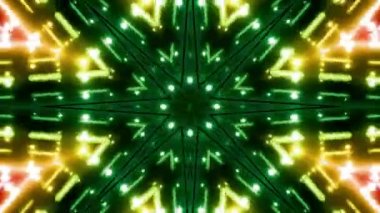 Soyut kaleidescopic club, parti, tv şovları, konserler, müzik korumaları, gece kulüpleri, diskolar ve trance olayları partilerde vj projeksiyonları için sahne ışıkları uygundur.