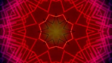 Soyut kaleidescopic club, parti, tv şovları, konserler, müzik korumaları, gece kulüpleri, diskolar ve trance olayları partilerde vj projeksiyonları için sahne ışıkları uygundur.