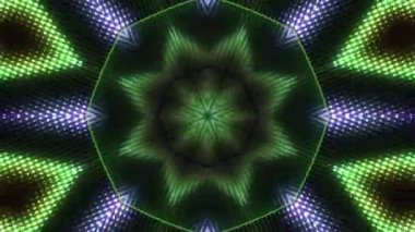 Soyut kaleidescopic club, parti, tv şovları, konserler, müzik korumaları, gece kulüpleri, diskolar ve trance olayları partilerde vj projeksiyonları için sahne ışıkları uygundur.