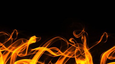 Yangın arka plan, Festival stili.