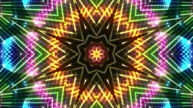 Parlak arka plan, Festival stili.