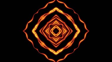 Soyut kaleidoskopik alev arka plan