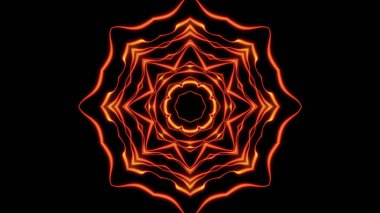 Soyut kaleidoskopik alev arka plan