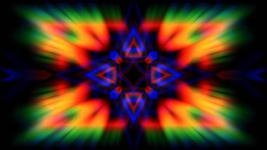 Soyut kaleydoskopik ışıklar arka plan