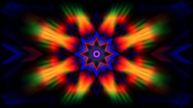 Soyut kaleydoskopik ışıklar arka plan