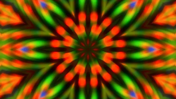 Abstract Kaleidoscopic Lights Background — Stock Photo, Image