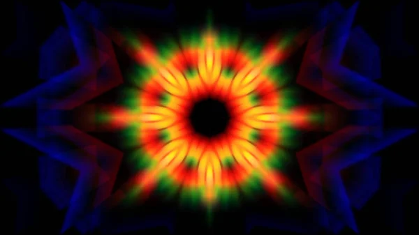 Abstract Kaleidoscopic Lights Background — Stock Photo, Image