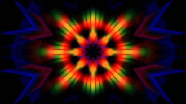 Abstract Kaleidoscopic Lights Background — Stock Photo, Image