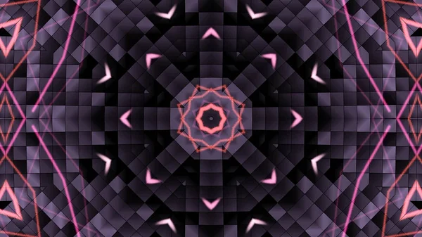 Abstrakte Kaleidoskopische Lichter Hintergrund — Stockfoto