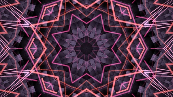 Abstract Kaleidoscopic Lights Background — Stock Photo, Image