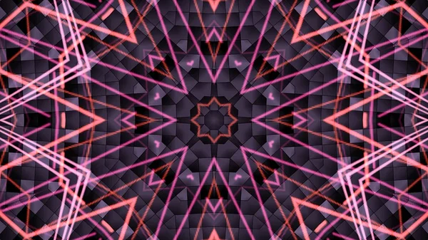 Abstract Kaleidoscopic Lights Background — Stock Photo, Image