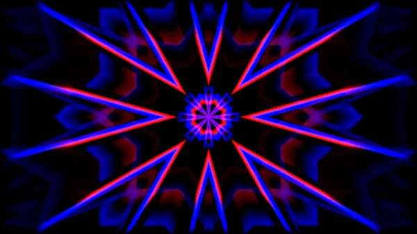 Abstract Kaleidoscopic Lights Background — Stock Photo, Image