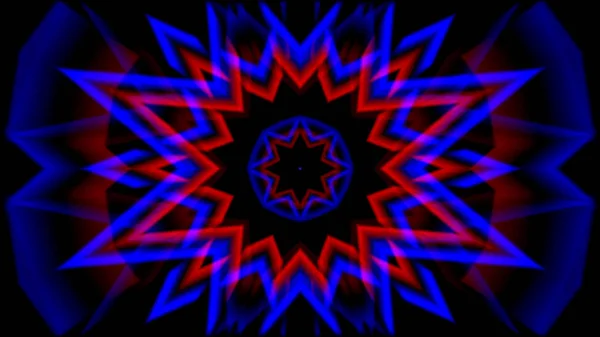 Abstrakte Kaleidoskopische Lichter Hintergrund — Stockfoto