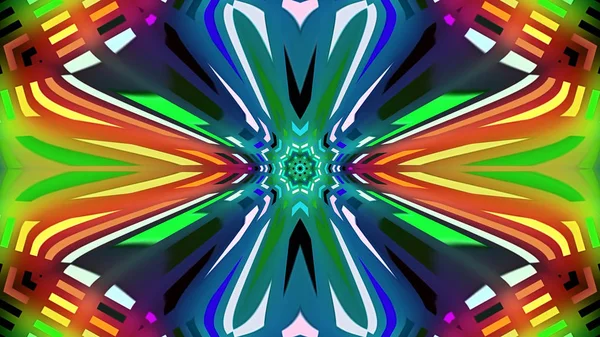 Abstract Kaleidoscopic Lights Background — Stock Photo, Image