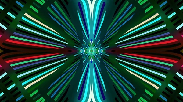 Abstract Kaleidoscopic Lights Background — Stock Photo, Image