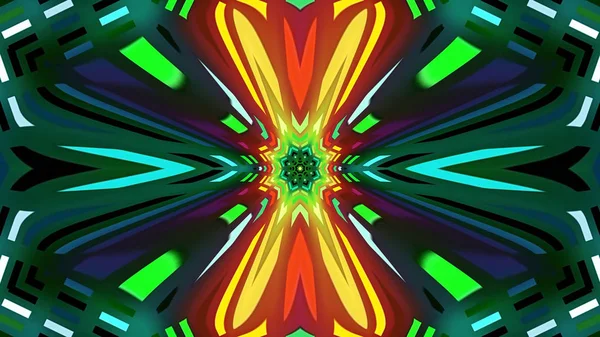 Abstrakte Kaleidoskopische Lichter Hintergrund — Stockfoto