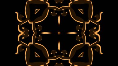 Soyut kaleydoskopik ışıklar arka plan