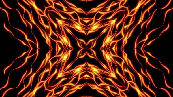 Abstract kaleidoscopic flame background is well suited for tv shows, concerts ,music protections