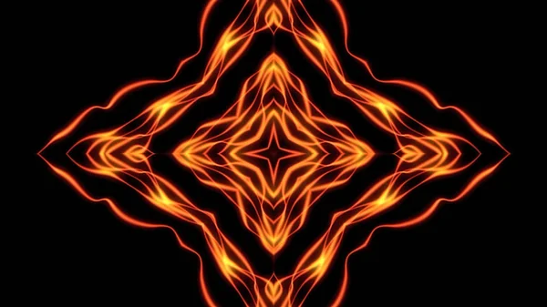 Abstract Kaleidoscopic Flame Background Well Suited Shows Concerts Music Protections — стоковое фото